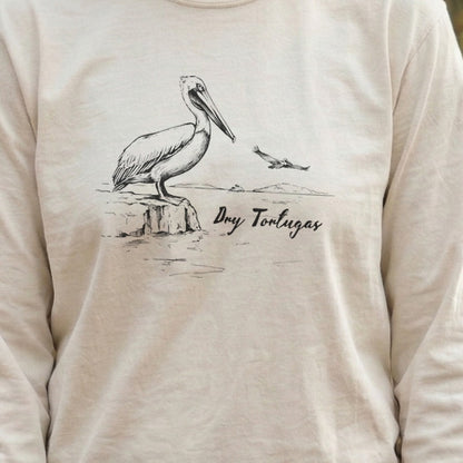 Dry Tortugas Line Drawing Premium Long Sleeve