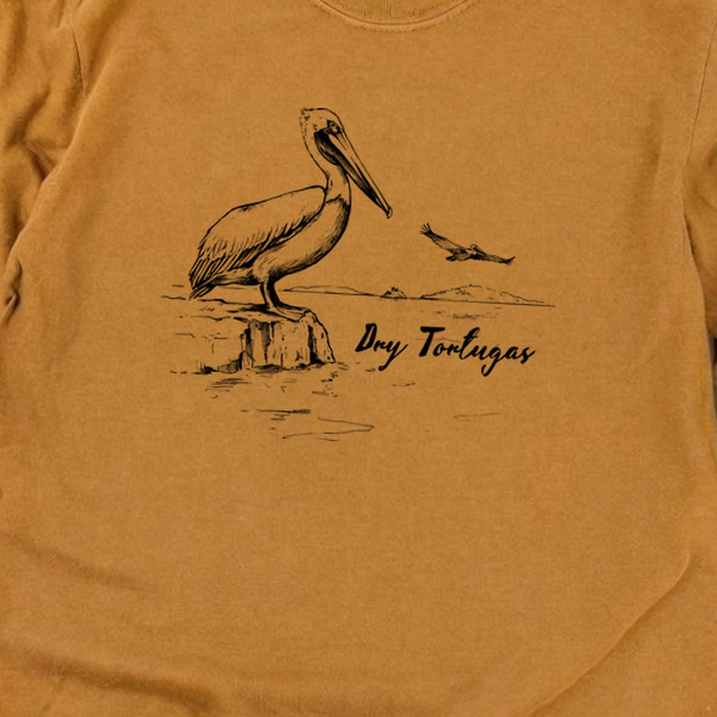 Dry Tortugas Line Drawing Premium Long Sleeve