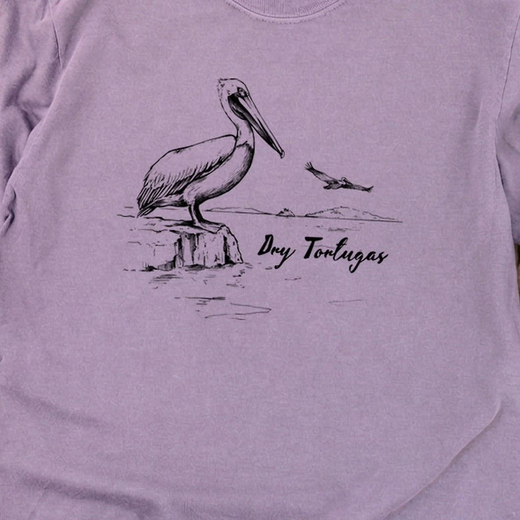 Dry Tortugas Line Drawing Premium Long Sleeve