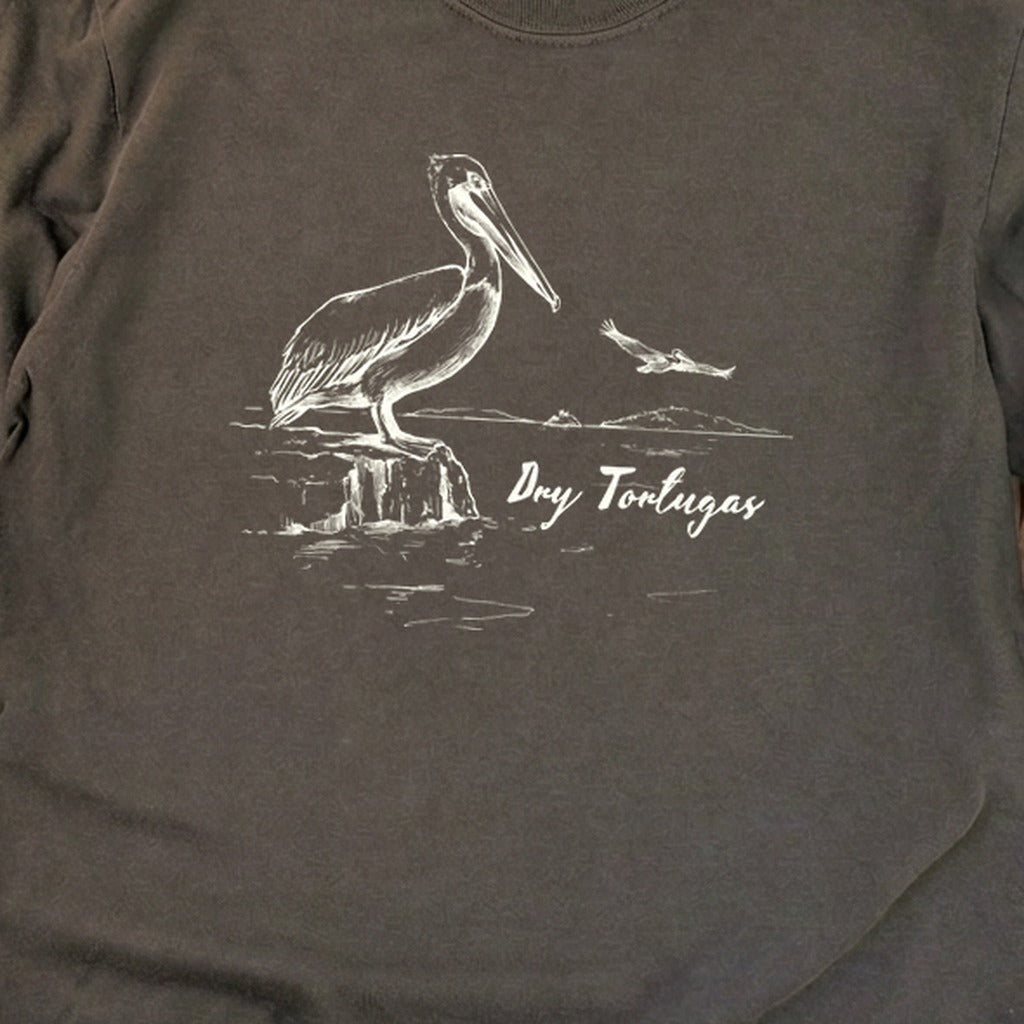Dry Tortugas Line Drawing Premium Long Sleeve