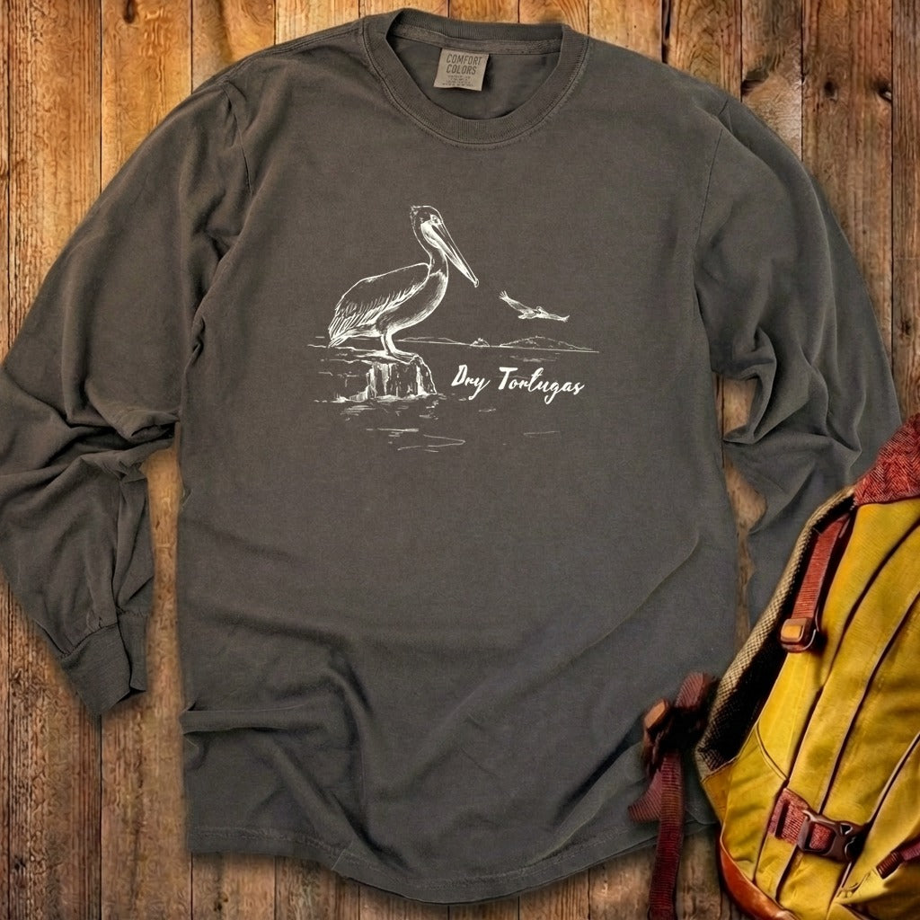 Dry Tortugas Line Drawing Premium Long Sleeve