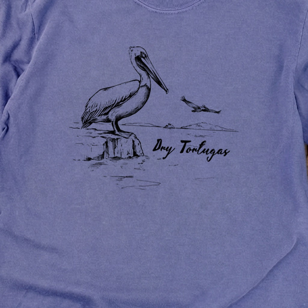 Dry Tortugas Line Drawing Premium Long Sleeve