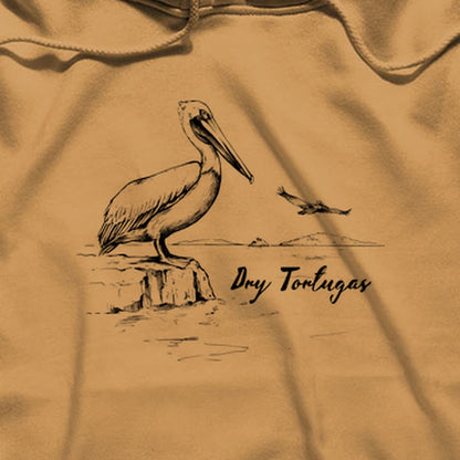 Dry Tortugas Line Drawing Hoodie
