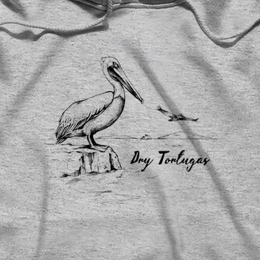 Dry Tortugas Line Drawing Hoodie