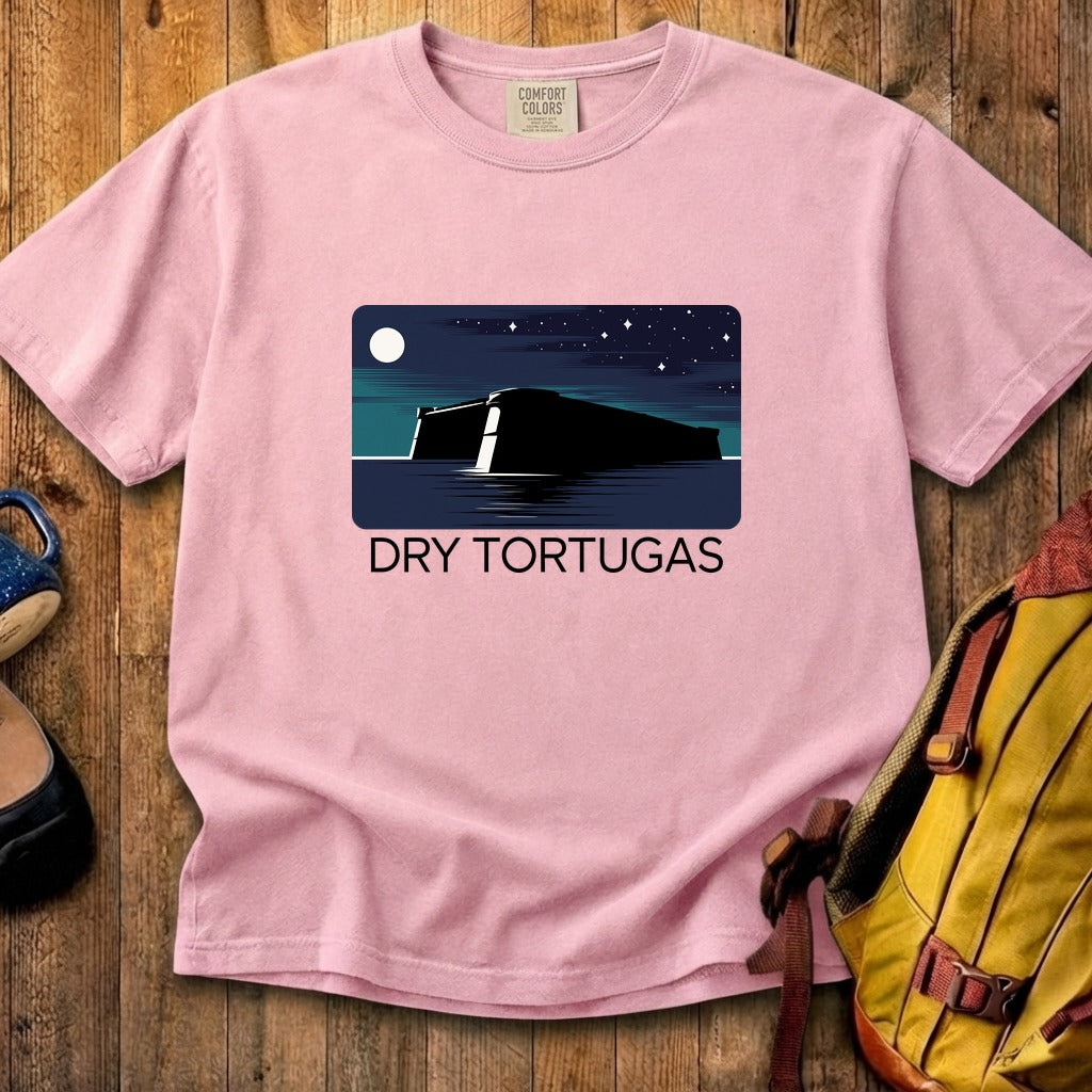 Dry Tortugas at Night Cotton T-Shirt