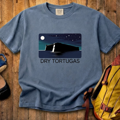 Dry Tortugas at Night Cotton T-Shirt