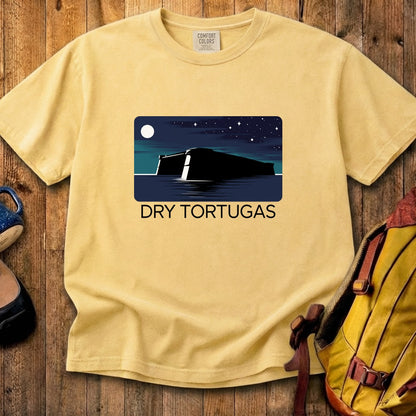 Dry Tortugas at Night Cotton T-Shirt