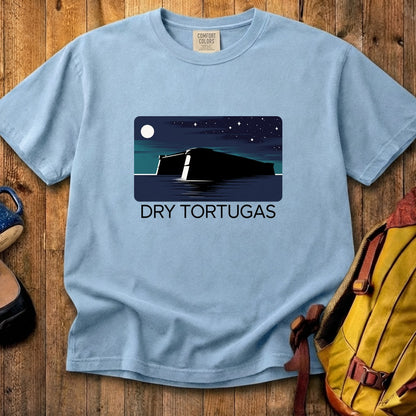 Dry Tortugas at Night Cotton T-Shirt