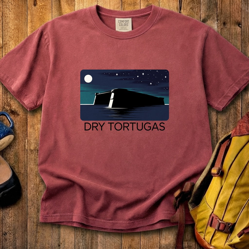 Dry Tortugas at Night Cotton T-Shirt