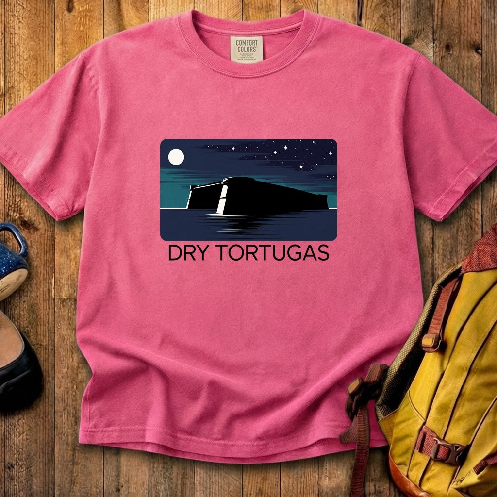 Dry Tortugas at Night Cotton T-Shirt