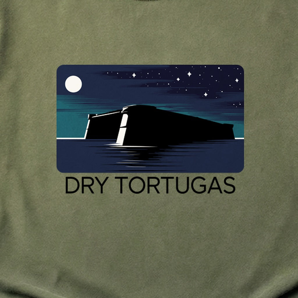 Dry Tortugas at Night Cotton T-Shirt