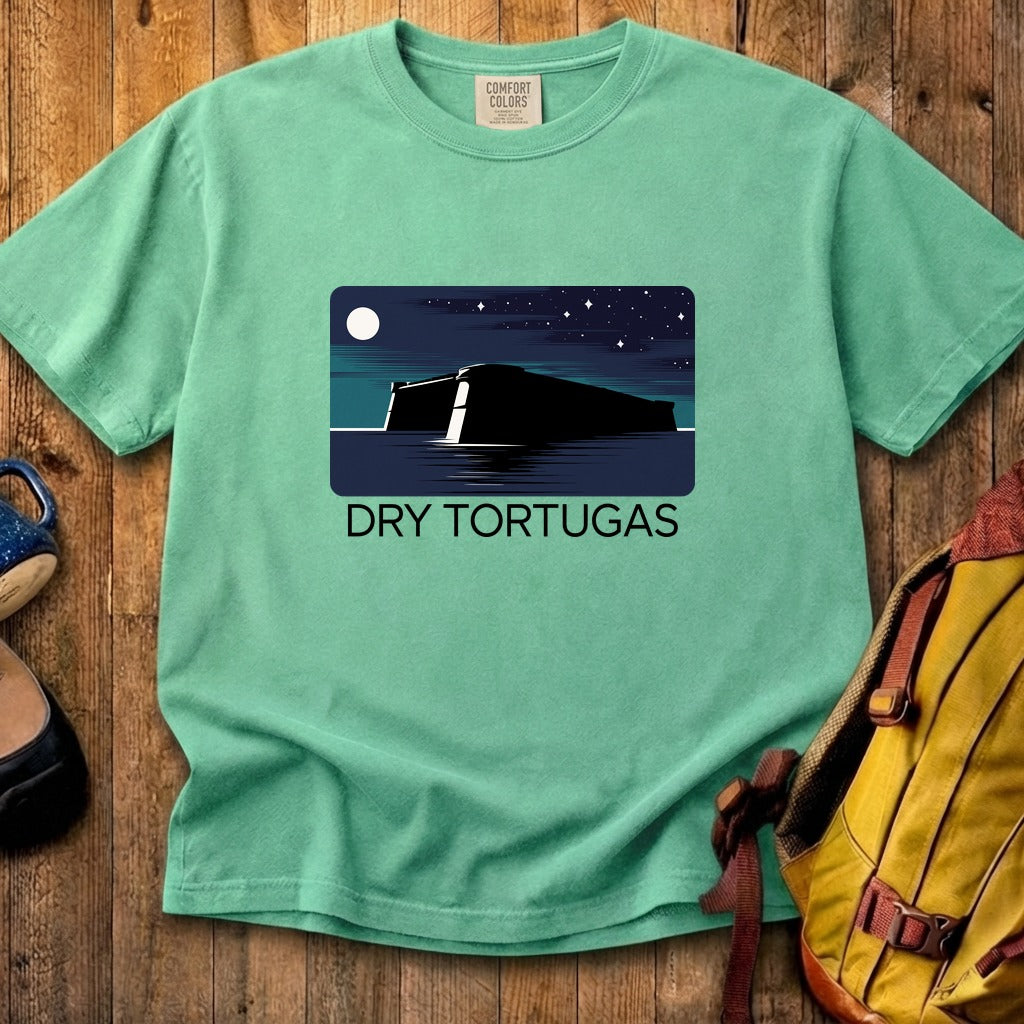 Dry Tortugas at Night Cotton T-Shirt