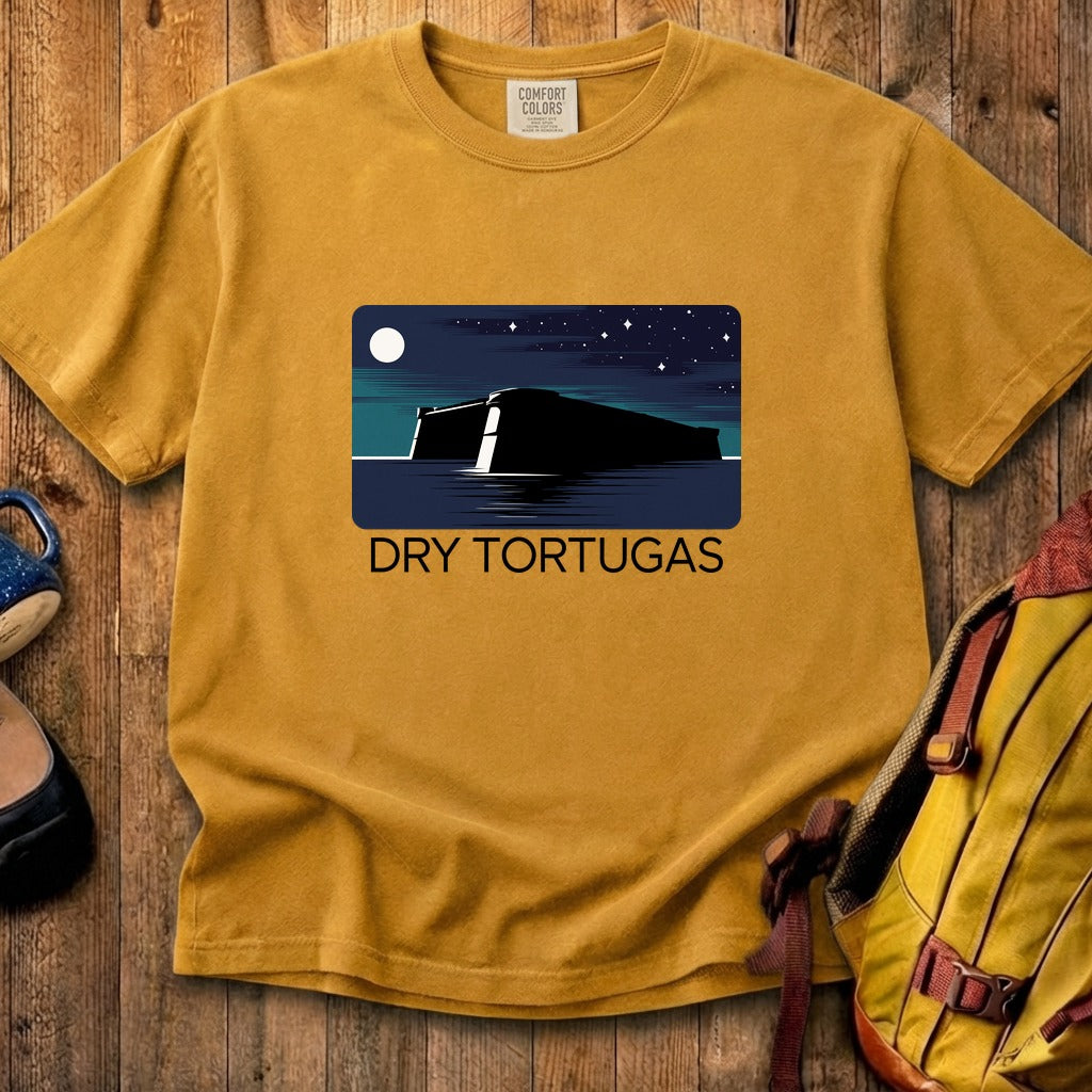 Dry Tortugas at Night Cotton T-Shirt
