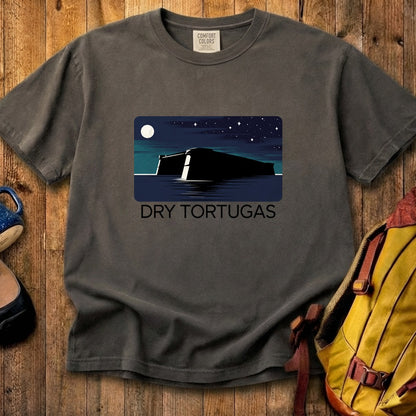 Dry Tortugas at Night Cotton T-Shirt