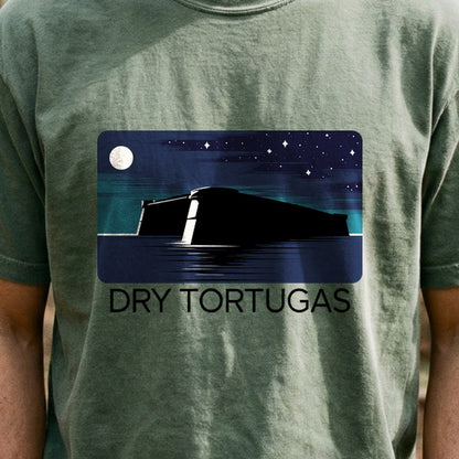 Dry Tortugas at Night Cotton T-Shirt