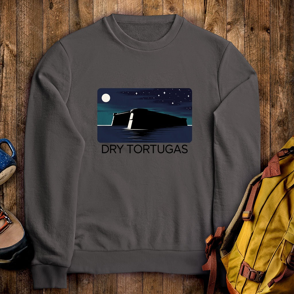 Dry Tortugas at Night Crewneck Sweatshirt
