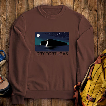 Dry Tortugas at Night Crewneck Sweatshirt