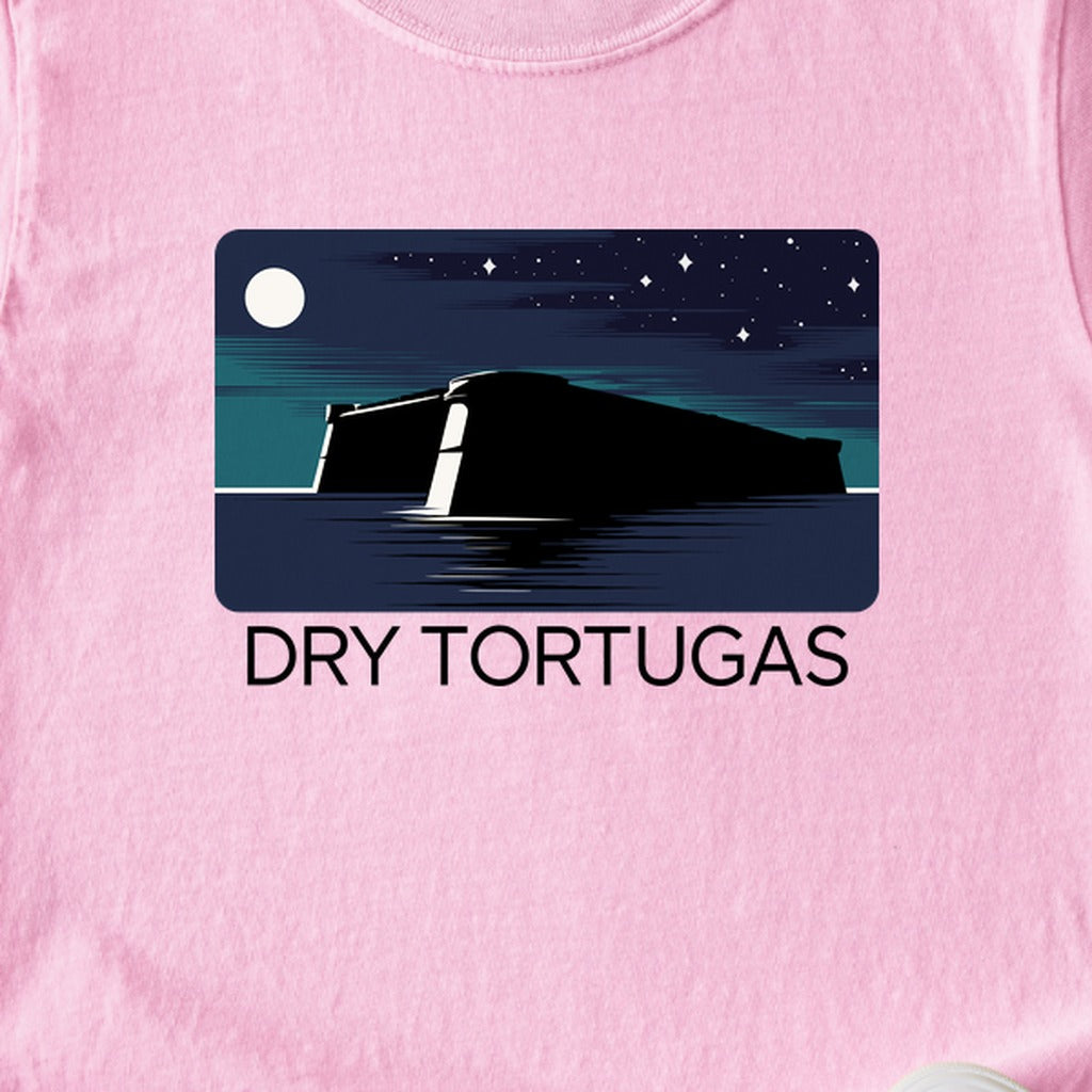 Dry Tortugas at Night Kids Cotton T-Shirt