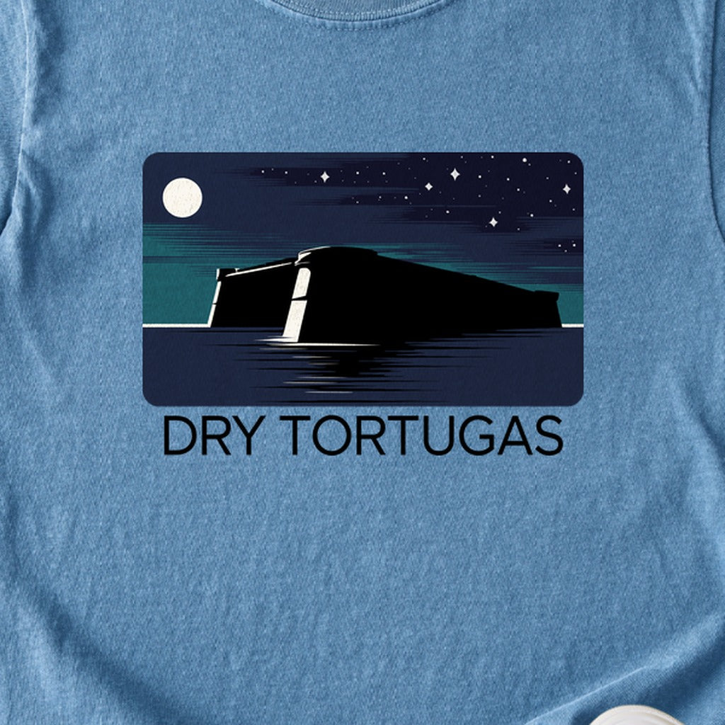 Dry Tortugas at Night Kids Cotton T-Shirt