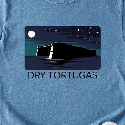 Dry Tortugas at Night Kids Cotton T-Shirt