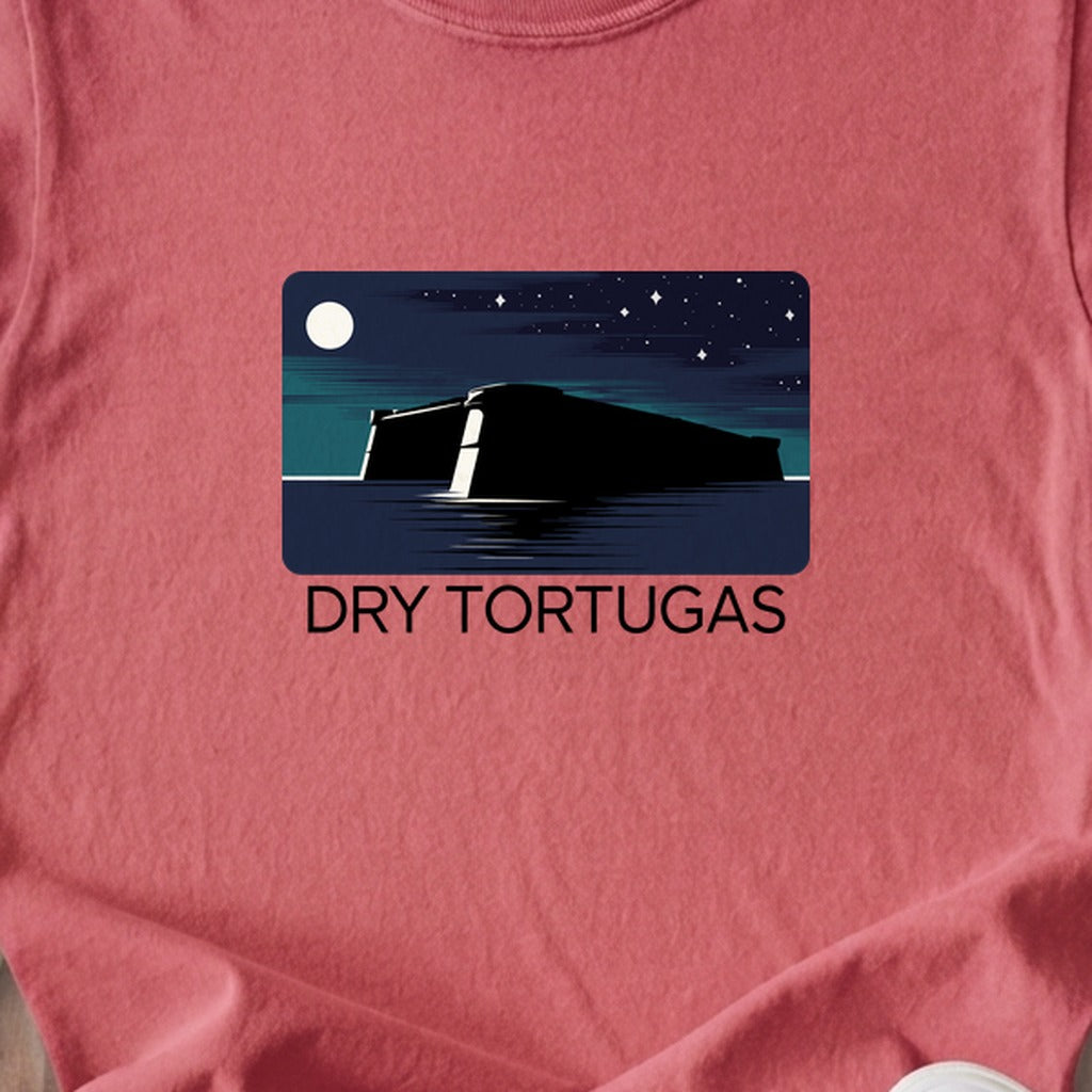 Dry Tortugas at Night Kids Cotton T-Shirt