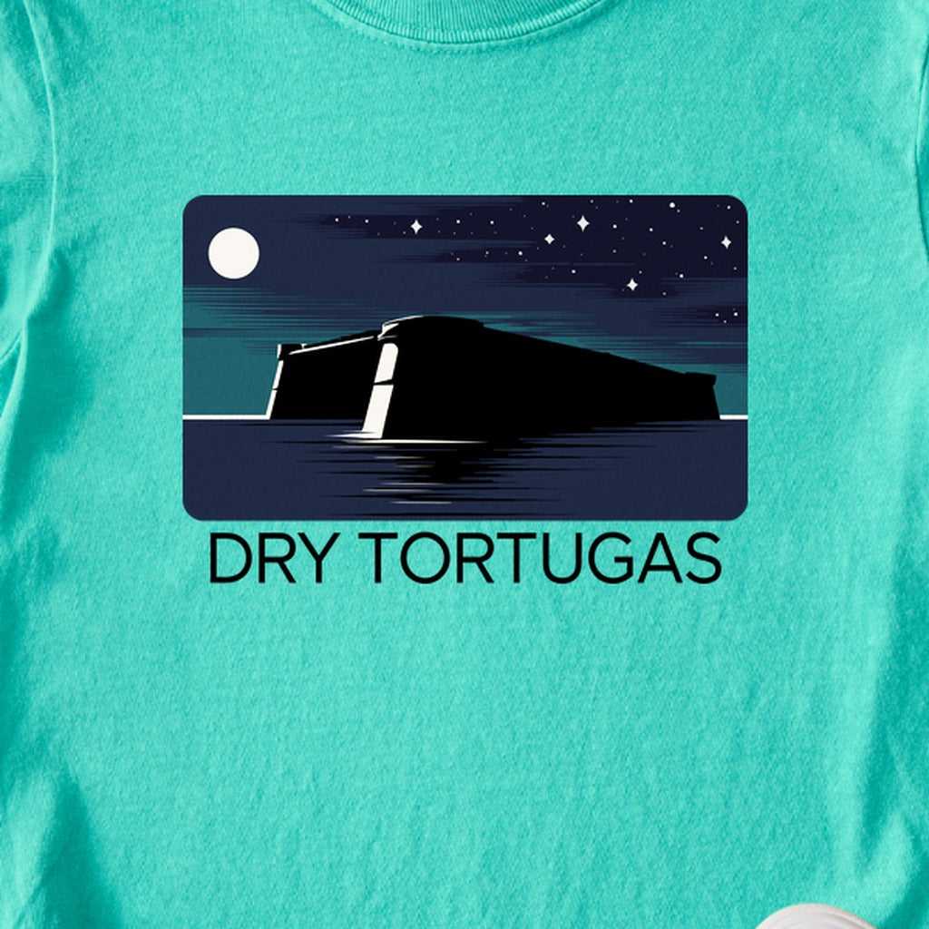 Dry Tortugas at Night Kids Cotton T-Shirt