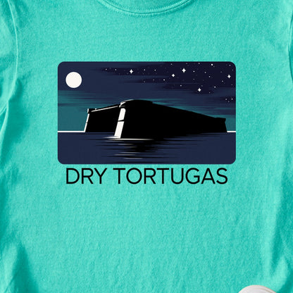 Dry Tortugas at Night Kids Cotton T-Shirt