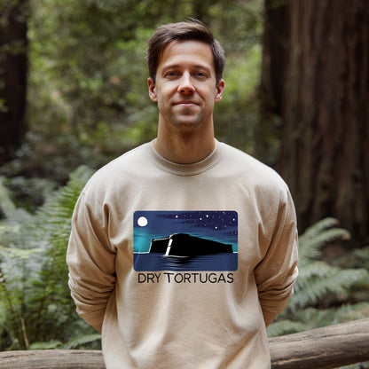 Dry Tortugas at Night Crewneck Sweatshirt