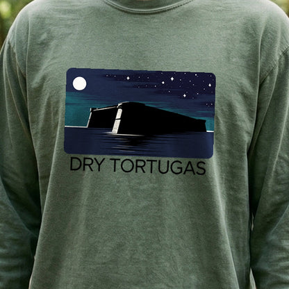 Dry Tortugas at Night Premium Long Sleeve