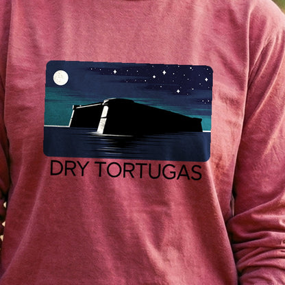 Dry Tortugas at Night Premium Long Sleeve