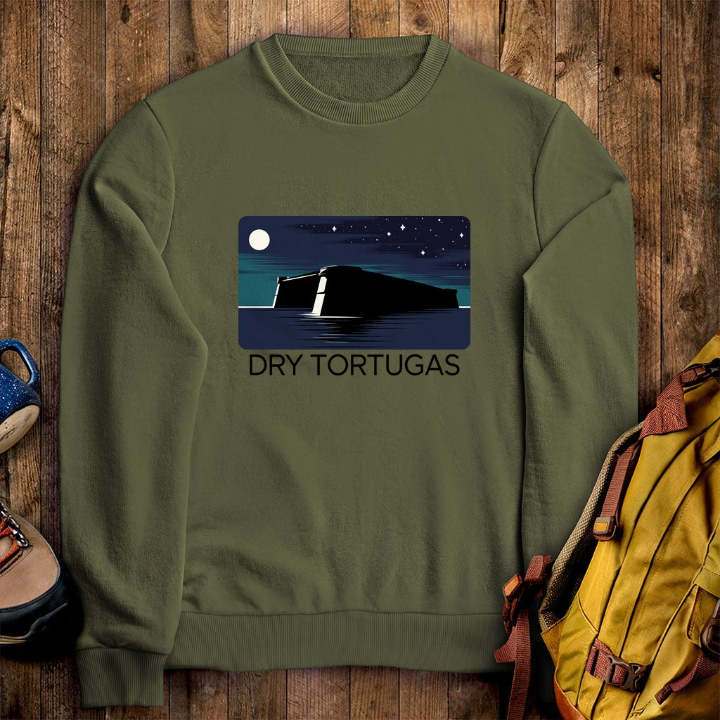 Dry Tortugas at Night Crewneck Sweatshirt