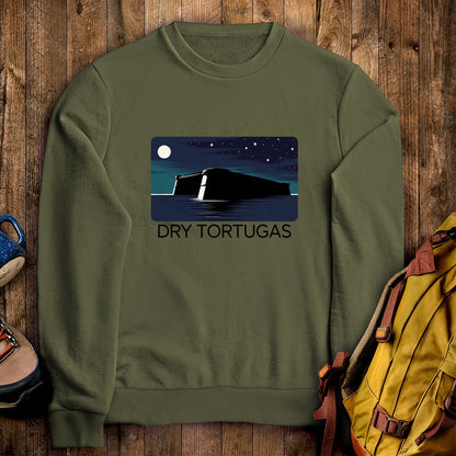 Dry Tortugas at Night Crewneck Sweatshirt