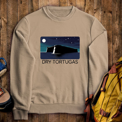 Dry Tortugas at Night Crewneck Sweatshirt