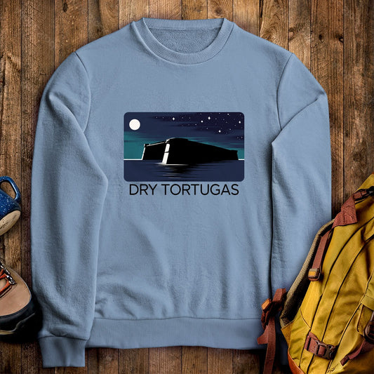 Dry Tortugas at Night Crewneck Sweatshirt