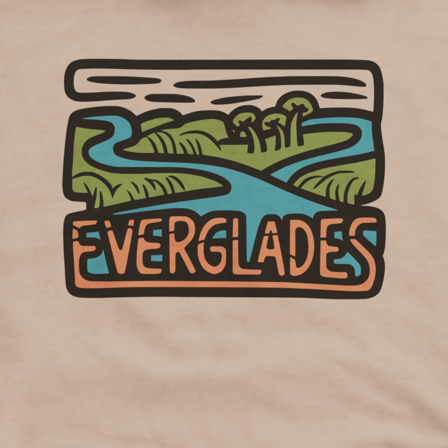 Everglades National Park Hoodie Adventure and Outdoors Themed Hoodie