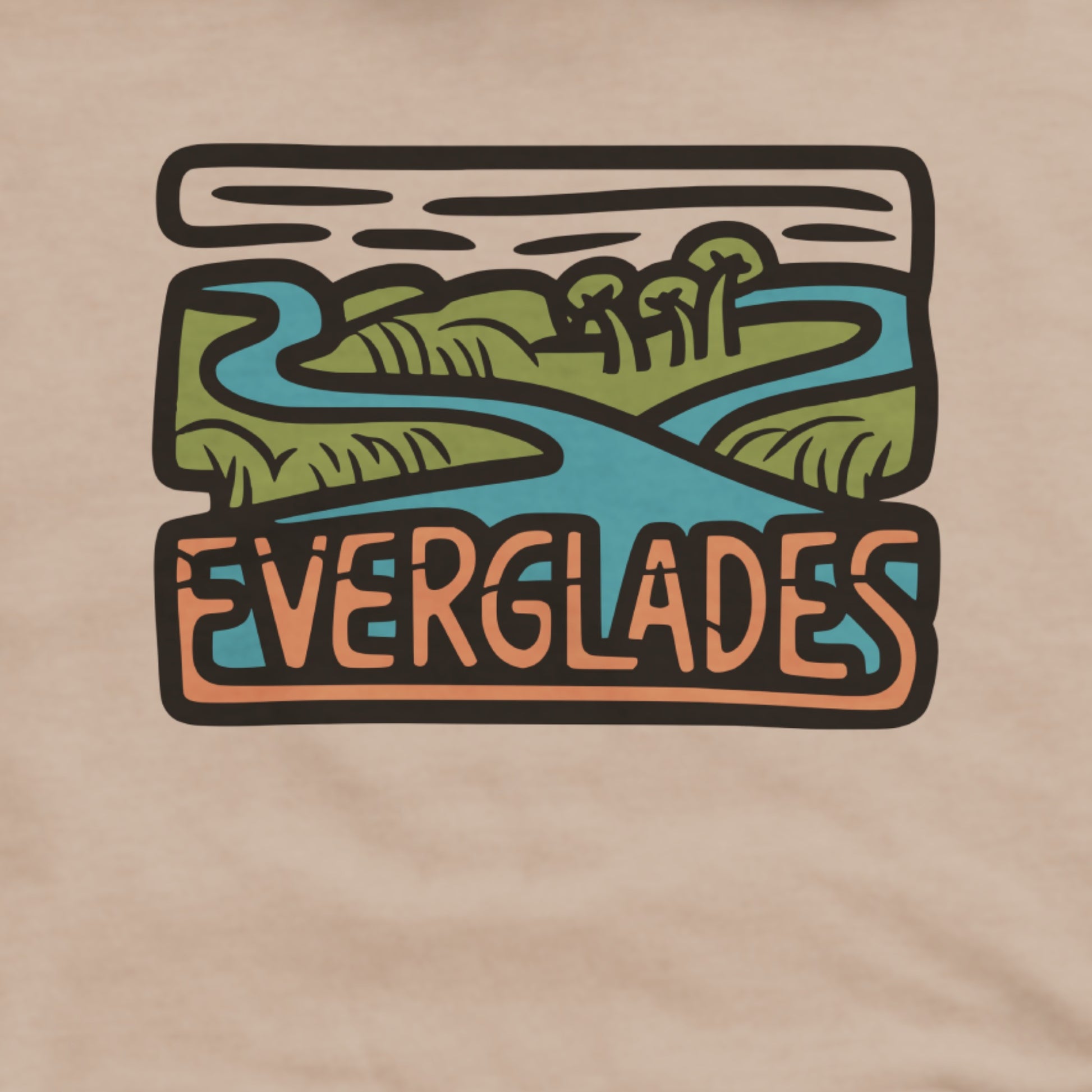 Everglades National Park Hoodie Adventure and Outdoors Themed Hoodie