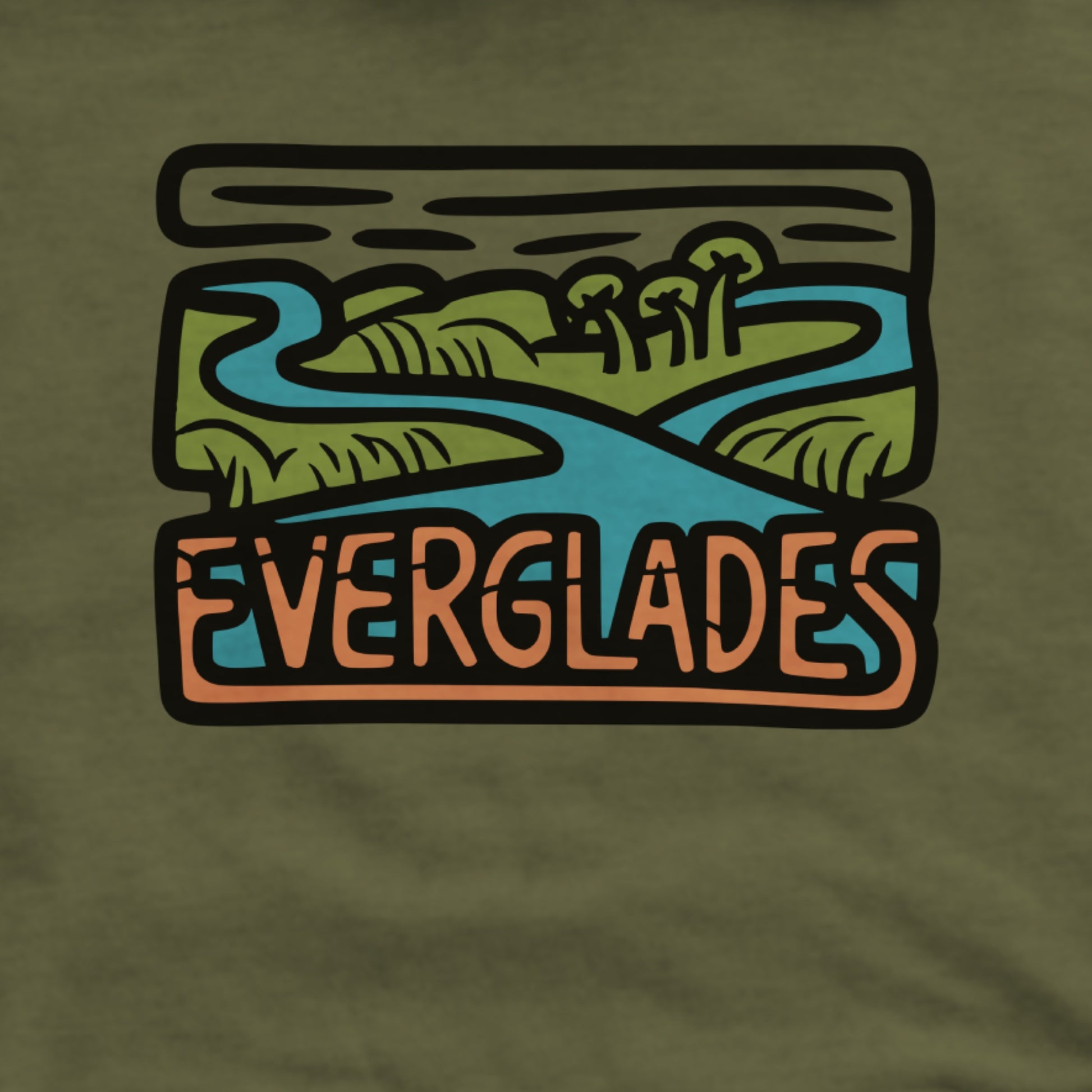 Everglades National Park Hoodie Adventure and Outdoors Themed Hoodie