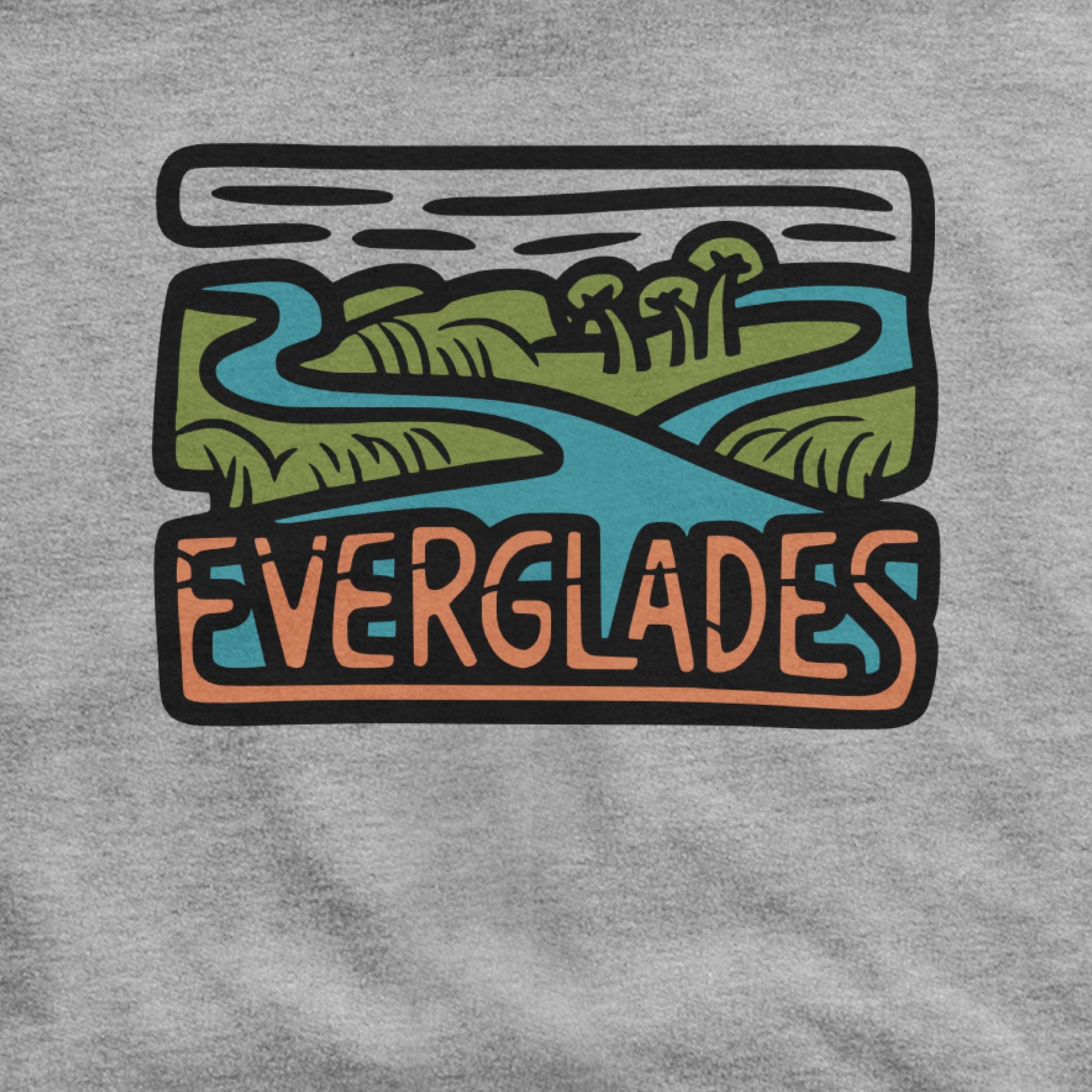 Everglades National Park Hoodie Adventure and Outdoors Themed Hoodie