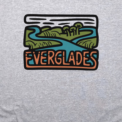 Everglades National Park Crewneck Sweatshirt Adventure and Outdoors Themed Sweatshirt