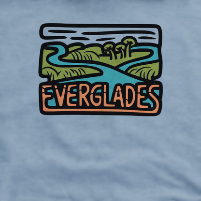 Everglades National Park Crewneck Sweatshirt Adventure and Outdoors Themed Sweatshirt