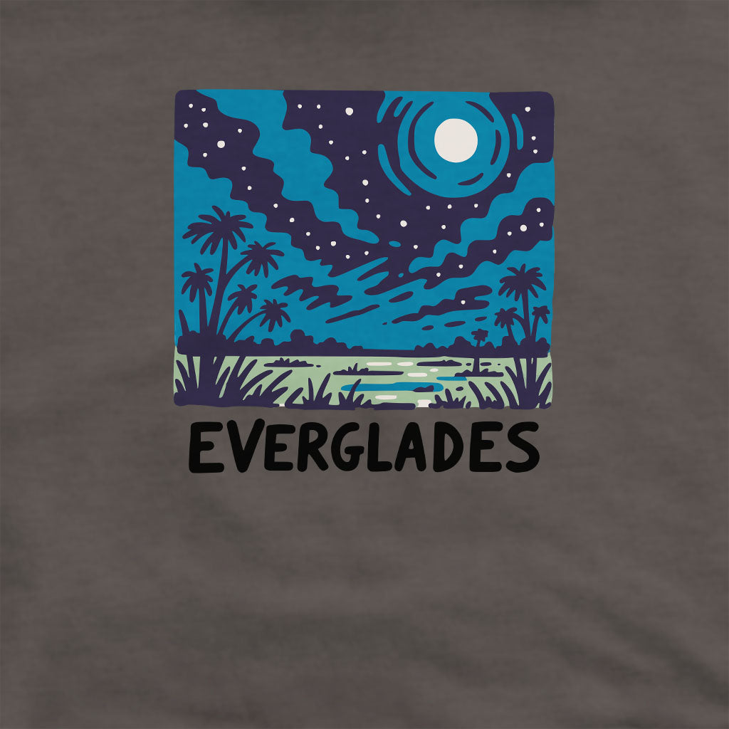 Everglades at Night Crewneck Sweatshirt