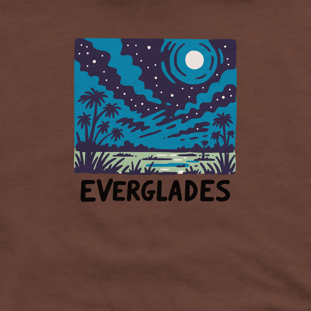 Everglades at Night Crewneck Sweatshirt