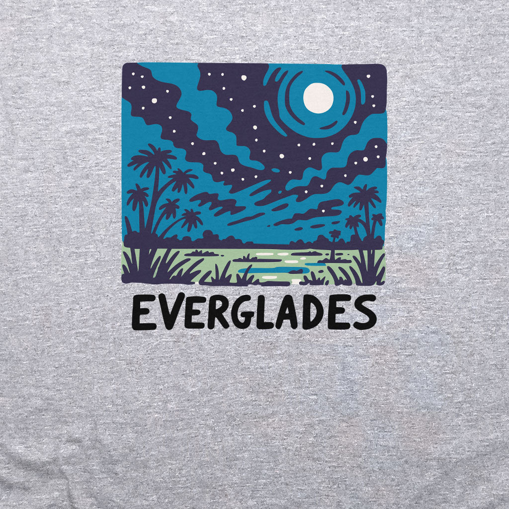 Everglades at Night Crewneck Sweatshirt