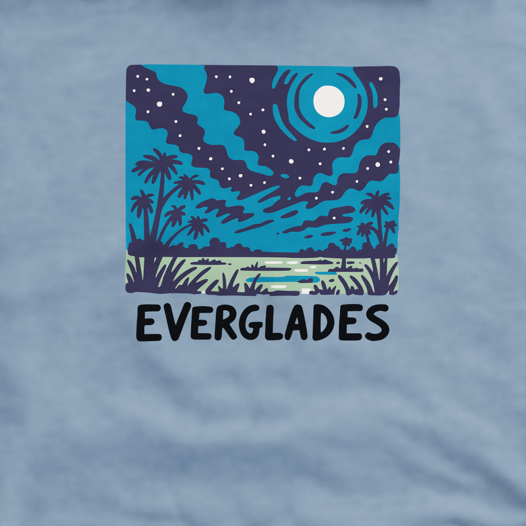 Everglades at Night Crewneck Sweatshirt