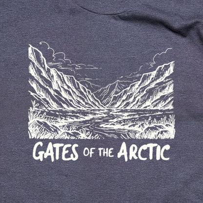 Gates of the Artic Line Drawing T-Shirt