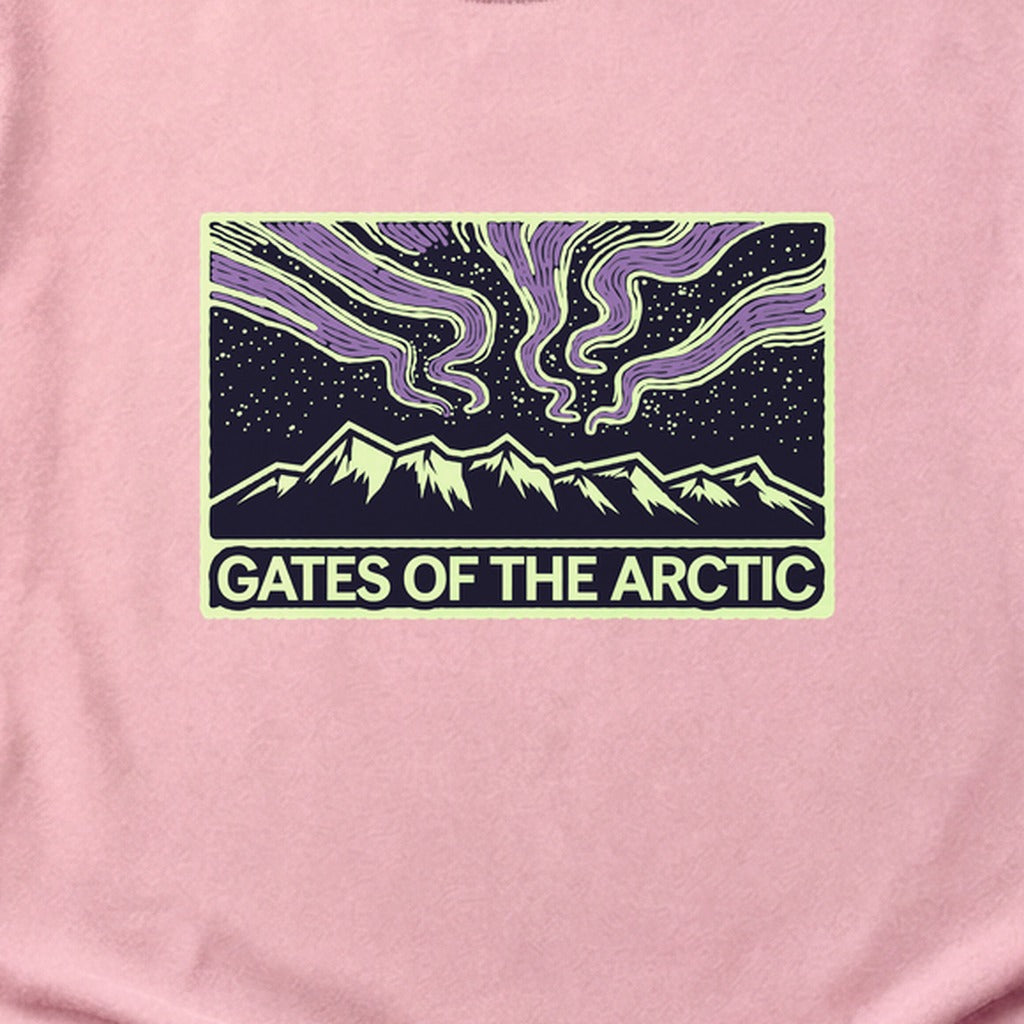 Gates of the Artic at Night Cotton T-Shirt