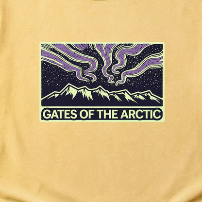 Gates of the Artic at Night Cotton T-Shirt