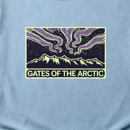 Gates of the Artic at Night Cotton T-Shirt