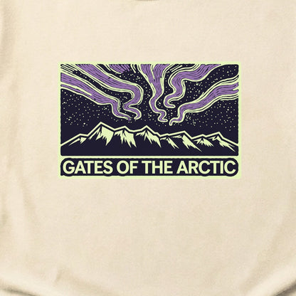 Gates of the Artic at Night Cotton T-Shirt