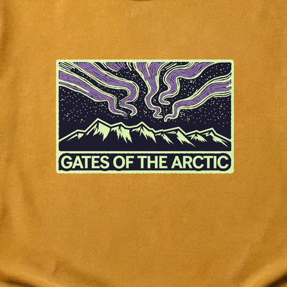 Gates of the Artic at Night Cotton T-Shirt
